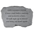 Kay Berry Inc Kay Berry- Inc. 97220 Grandmother-If Tears Could Build A Stairway - Memorial - 16 Inches x 10.5 Inches x 1.5 Inches 97220